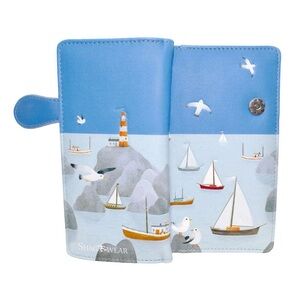 Women's Nautical Blue Wallet